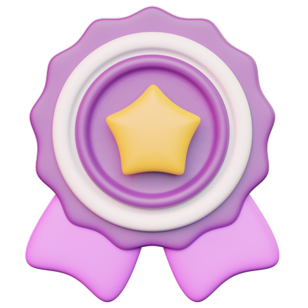 Médaille  3D Icon