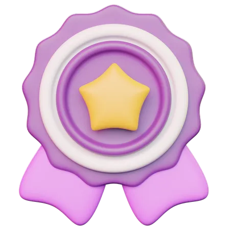 Médaille  3D Icon