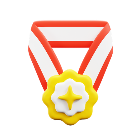 Médaille  3D Icon