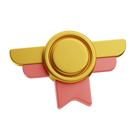 Médaille  3D Icon