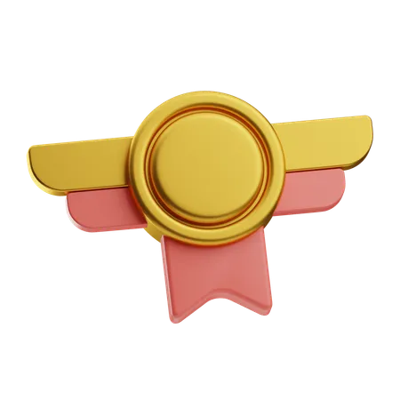 Médaille  3D Icon