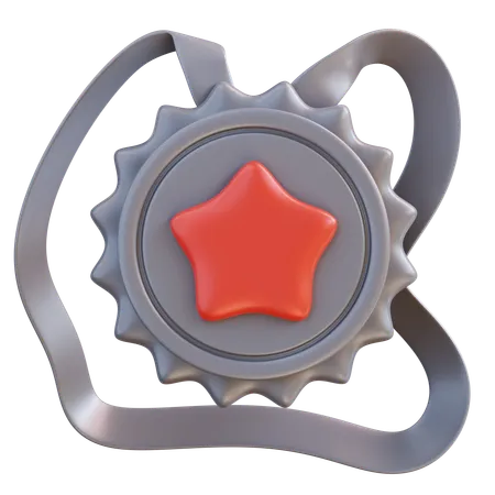 Médaille  3D Icon