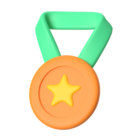 Médaille  3D Icon