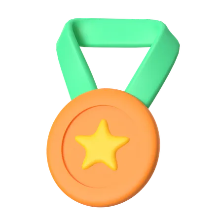 Médaille  3D Icon