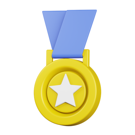 Médaille  3D Icon