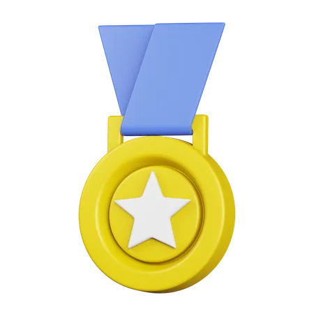 Médaille  3D Icon