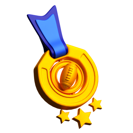 Médaille  3D Icon