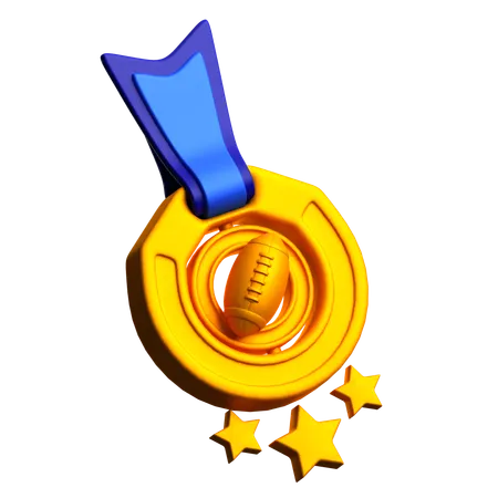 Médaille  3D Icon