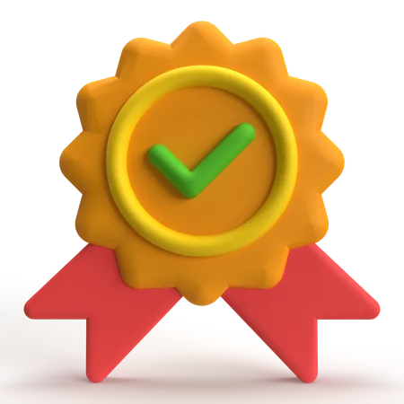 Médaille  3D Icon