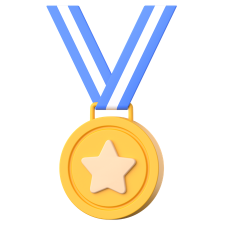 Médaille  3D Icon