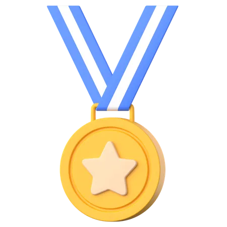 Médaille  3D Icon