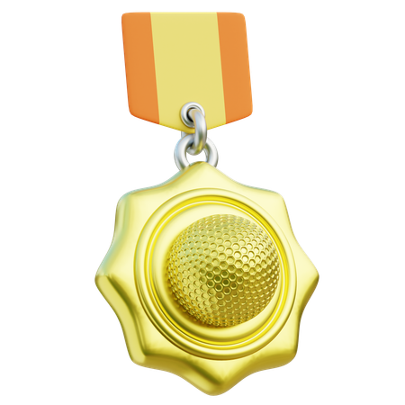 Médaille  3D Icon