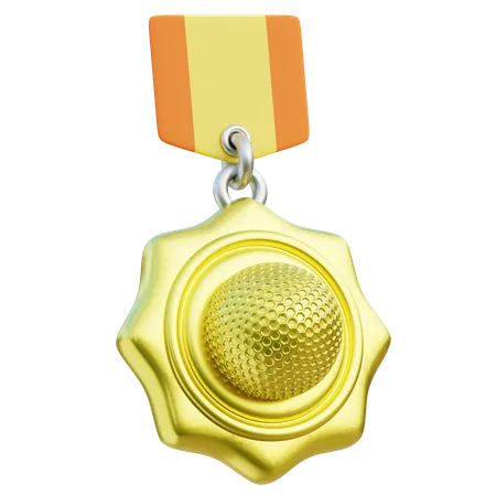 Médaille  3D Icon