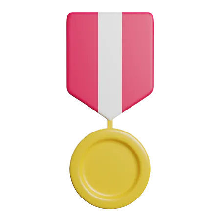 Médaille  3D Icon