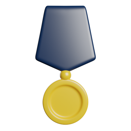 Médaille  3D Icon