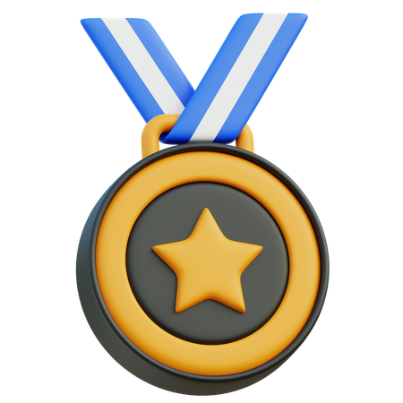 Medaille  3D Icon