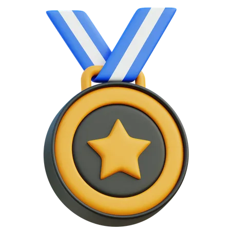 Medaille  3D Icon