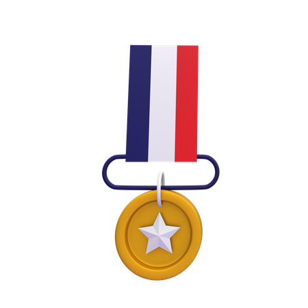 Medaille  3D Icon