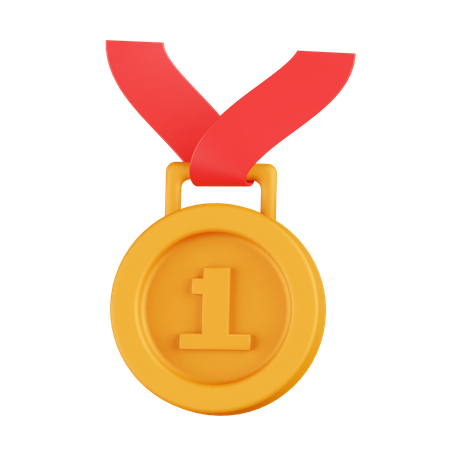 Medaille  3D Icon