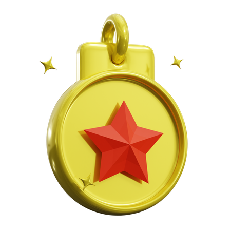 Médaille  3D Icon