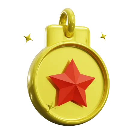 Médaille  3D Icon