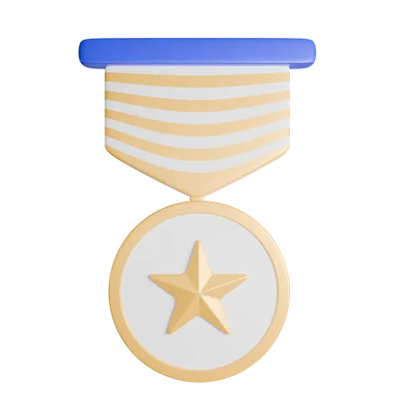 Médaille  3D Icon