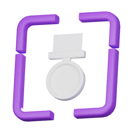 Médaille  3D Icon