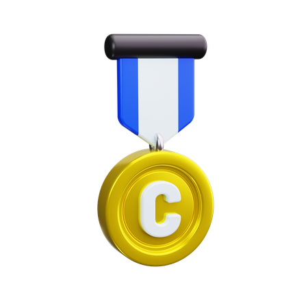 Médaille  3D Icon