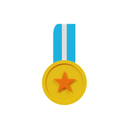 Médaille  3D Icon