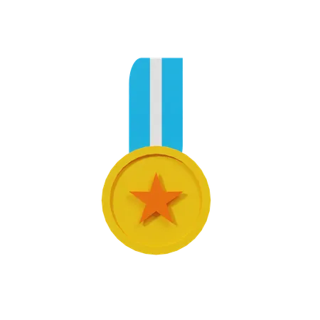 Médaille  3D Icon