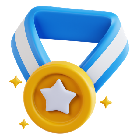 Médaille  3D Icon