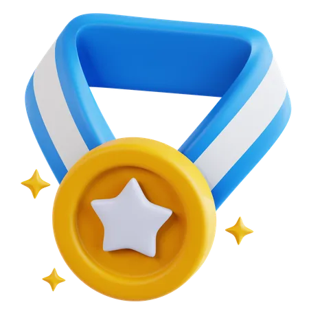 Médaille  3D Icon