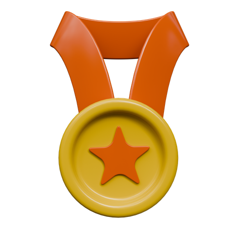 Médaille  3D Icon