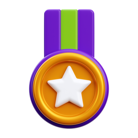 Medaille  3D Icon