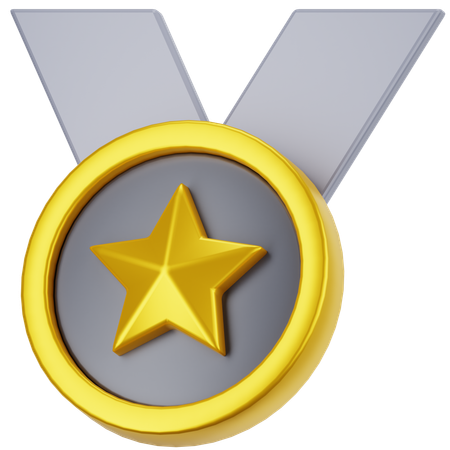 Medaille  3D Icon