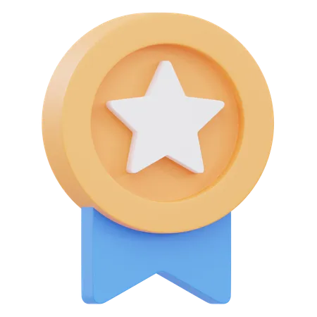 Médaille  3D Icon