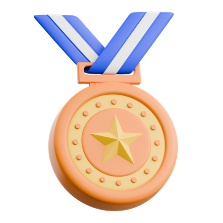 Médaille  3D Icon