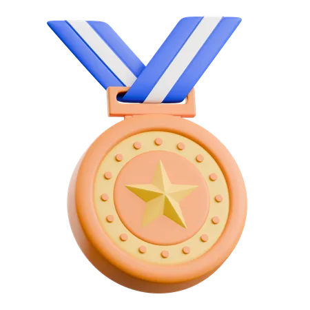 Médaille  3D Icon