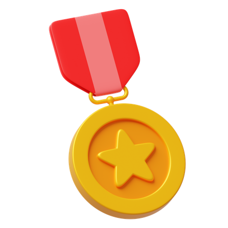 Médaille  3D Icon