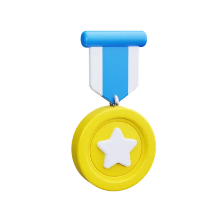 Médaille  3D Icon