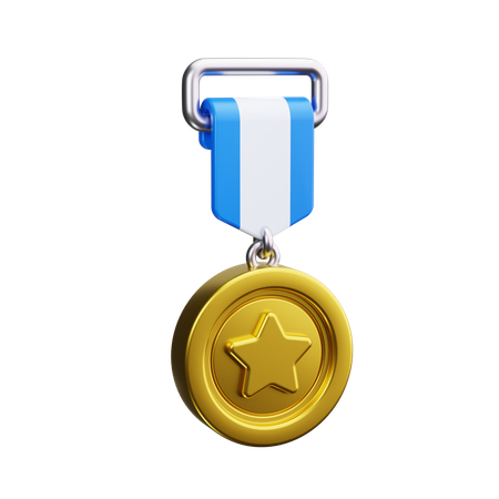 Médaille  3D Icon