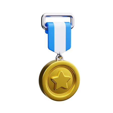 Médaille  3D Icon