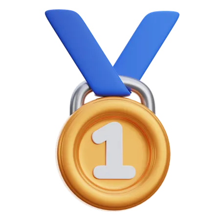 Médaille  3D Icon