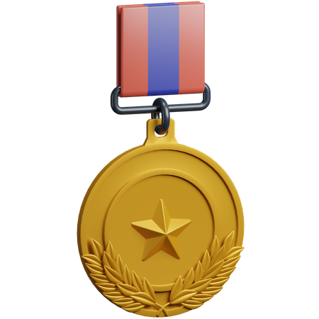 Medaille  3D Icon