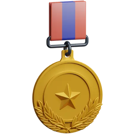 Medaille  3D Icon