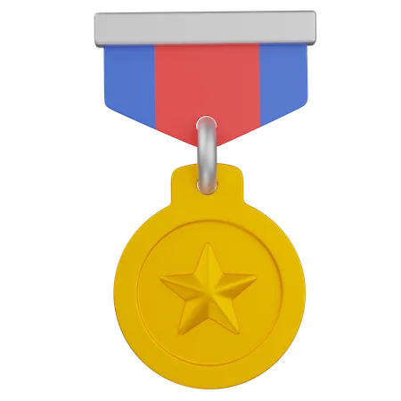 Médaille  3D Icon