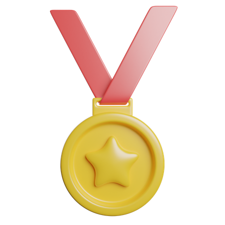 Médaille  3D Icon