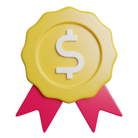 Médaille  3D Icon