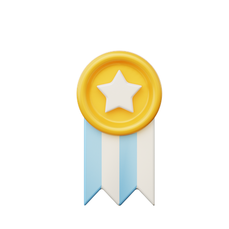 Médaille  3D Icon