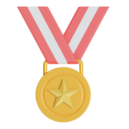 Médaille  3D Icon